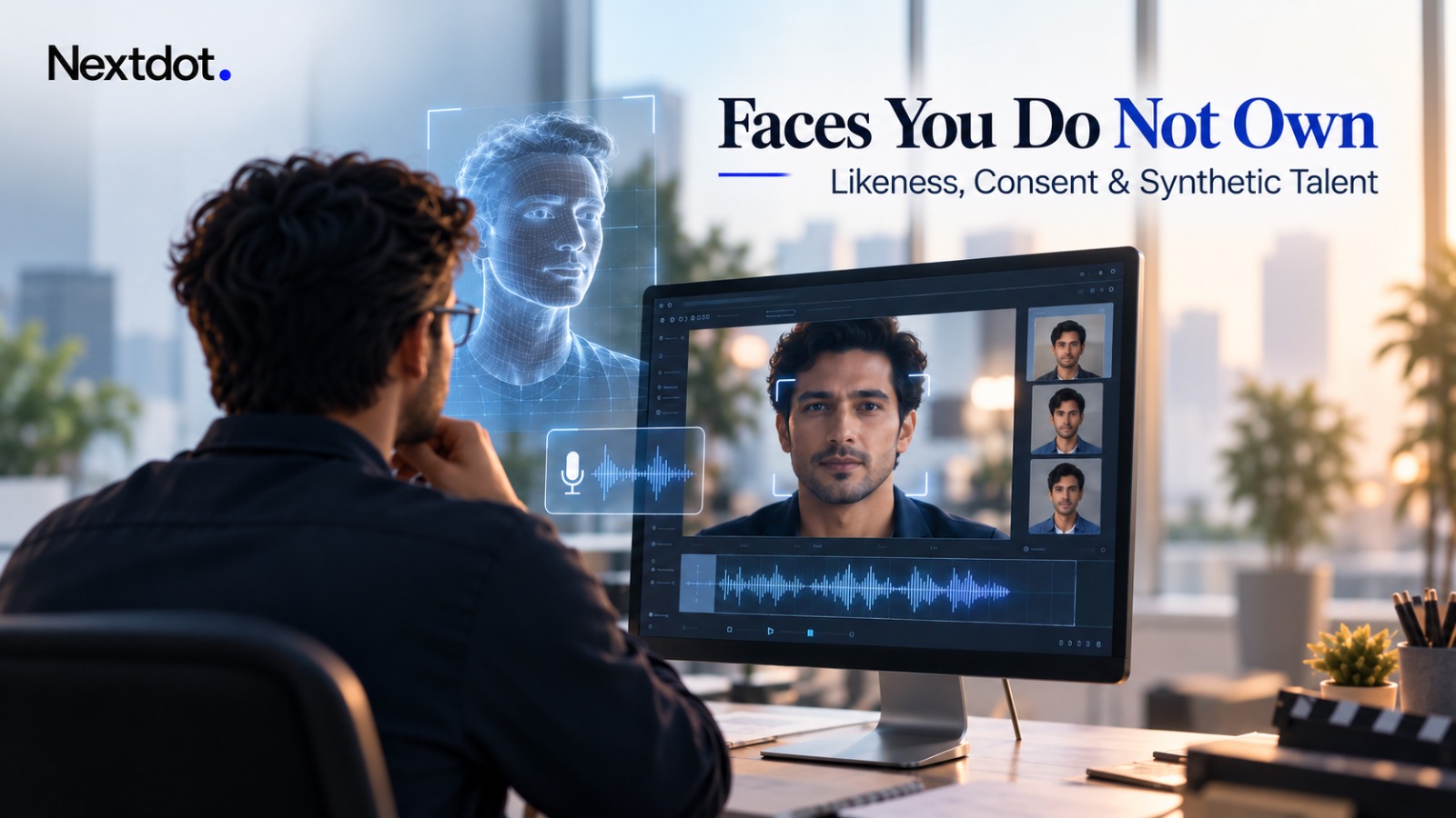 AI-generated faces, likeness rights, consent, and synthetic talent in brand filmmaking